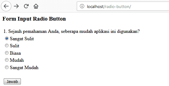 download source code radio button php